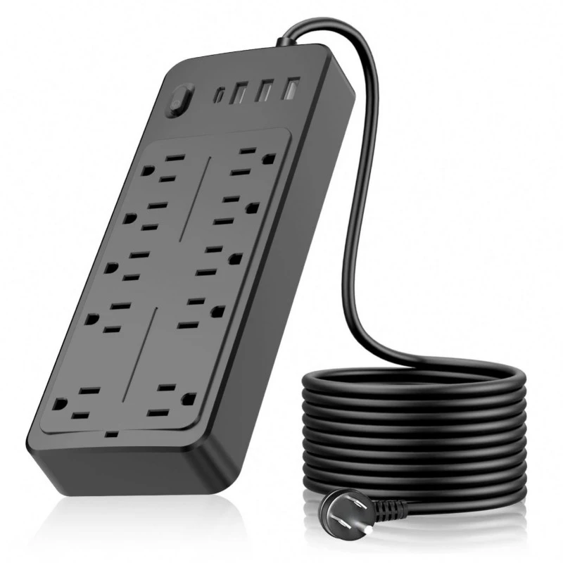 10 Outlet Us Plug Power Strip