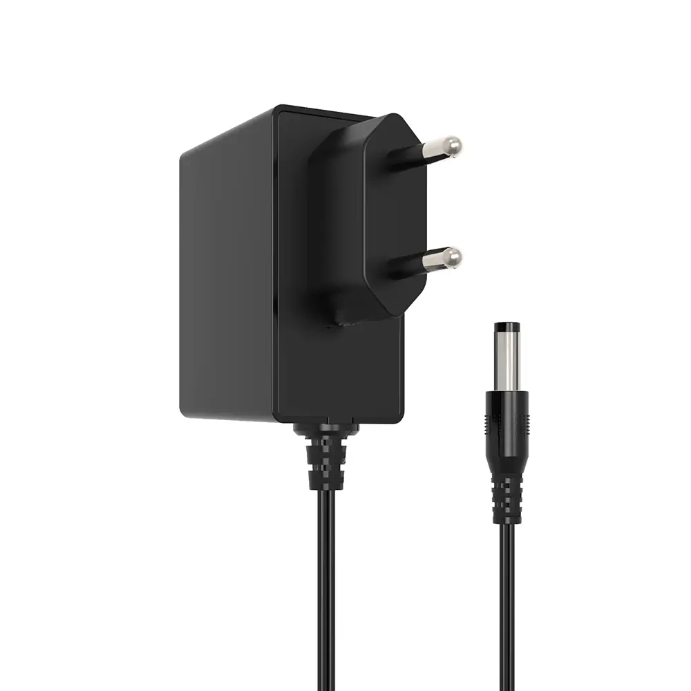 12V 1.5A EU AC Plug Power Adapter para sa Europa