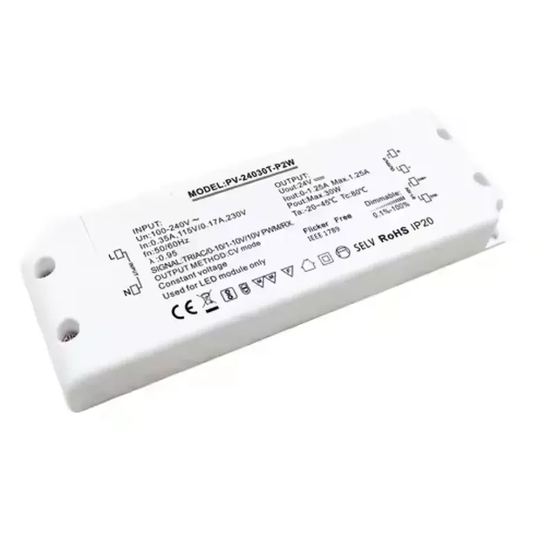Bakit Ang 30W Constant Voltage Triac Dimming LED Driver ang Pinakamainam na Pagpipilian para sa Mga Makabagong Solusyon sa Pag-iilaw