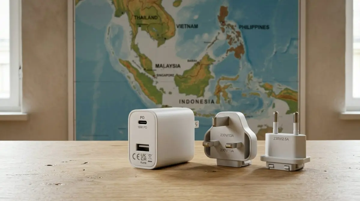 Mga Premium Power Adapter para sa pabrika ng China: 2026 ASEAN Compliance at B2B Sourcing Guide