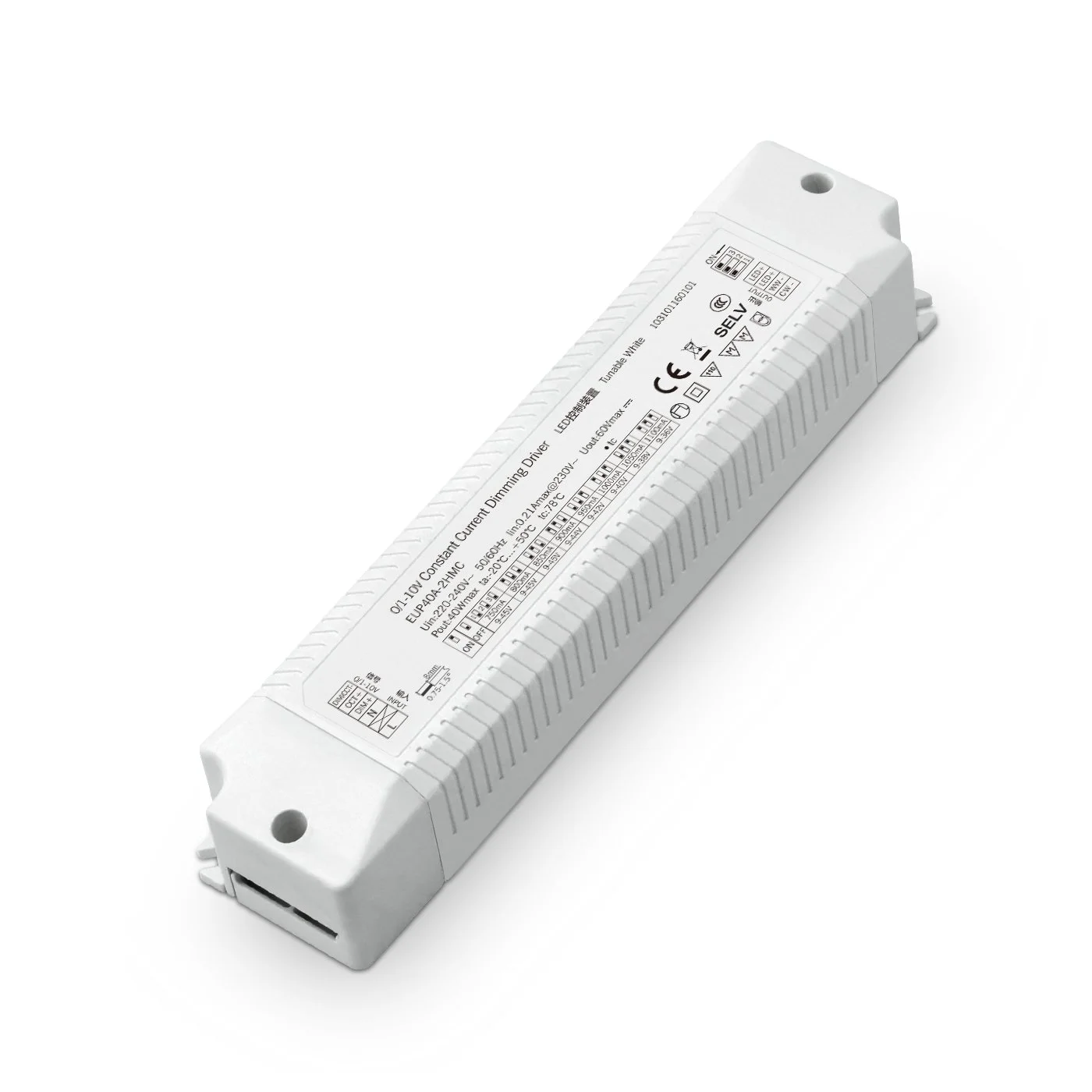 40W 0-10V Constant Current CCT Dimmable Led Driver