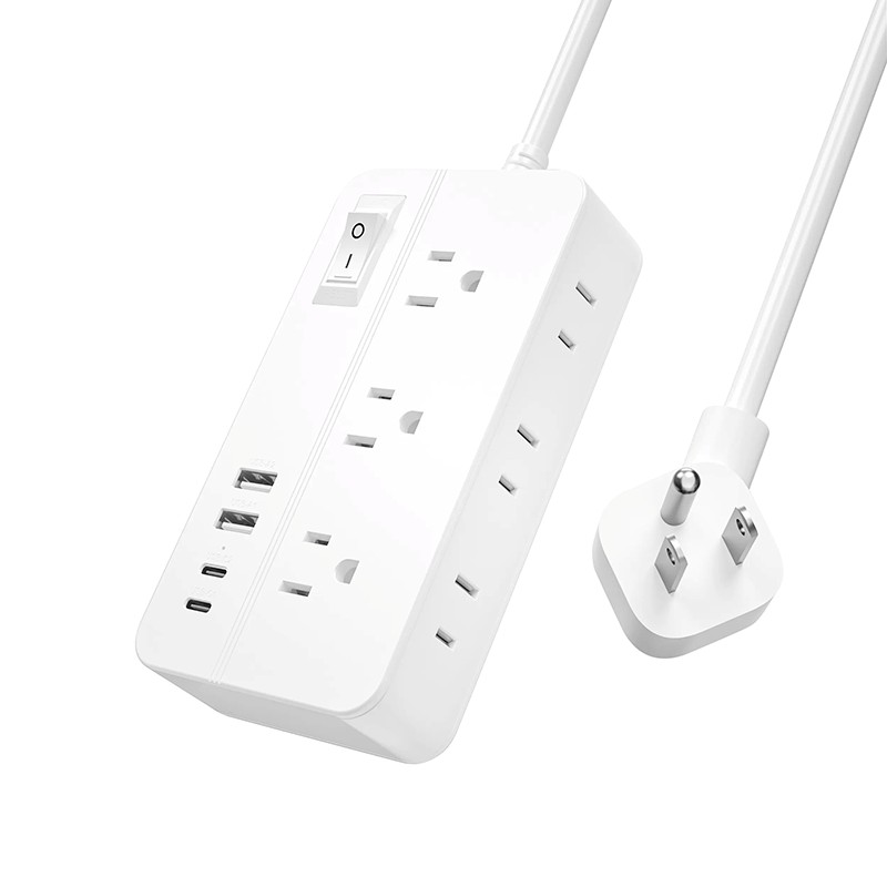 6 outlet US power strip