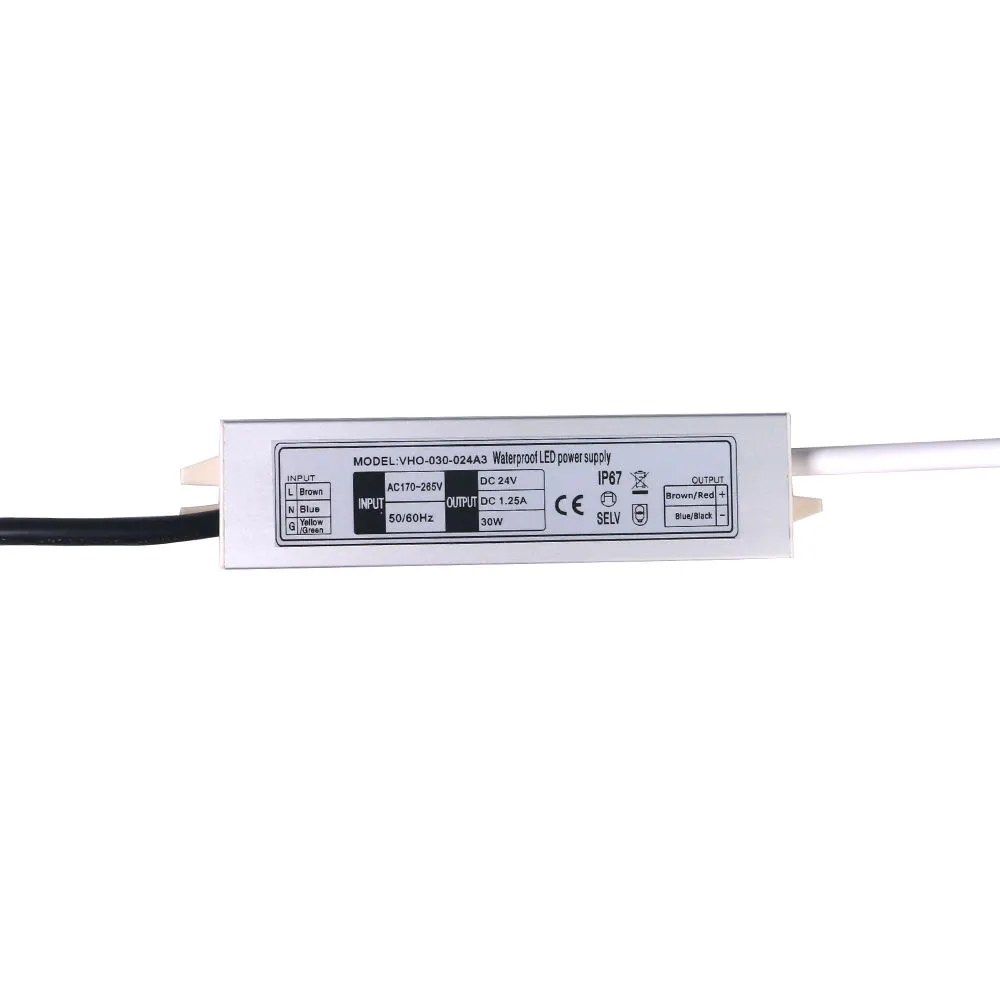 Ultra-Thin o Slim 12V/24V AC-DC LED SMPS Power Supply